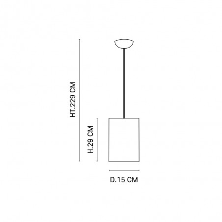 Lampe a suspension Formentera