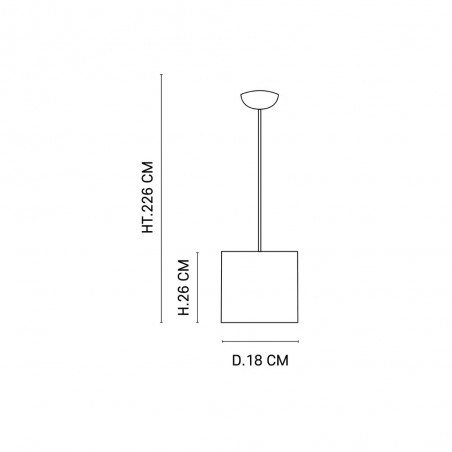 Lampe a suspension Formentera II