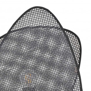 Lampe a poser Screen Cannage Noir