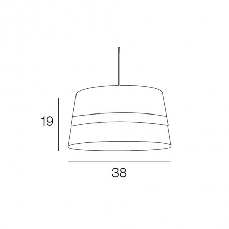 Lampe de plafond Velvet