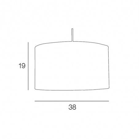 Lampe de plafond Lavelin
