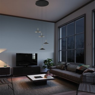 Lámpara de techo LED Orion (4x8W)