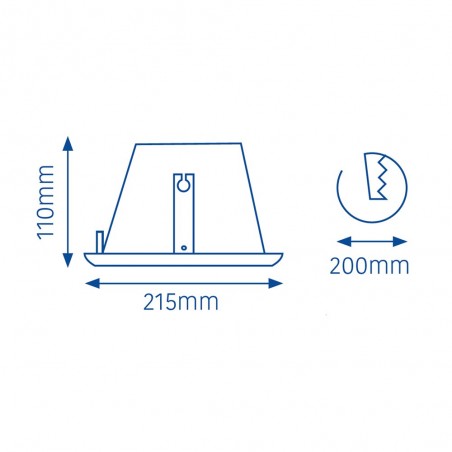 Downlight LED Sol 4000ºK (30W)