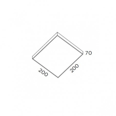 Plafonnier LED APOLO
