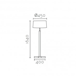 Lampadaire Gina