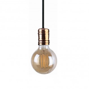 Lámpara colgante Black/Cooper