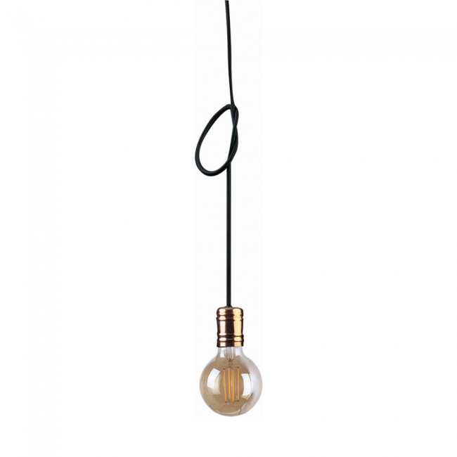 Lámpara colgante Black/Cooper