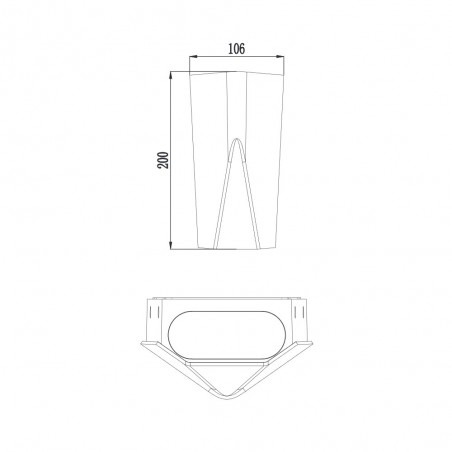 Applique Exteriur LED Tay (2x4,50W)