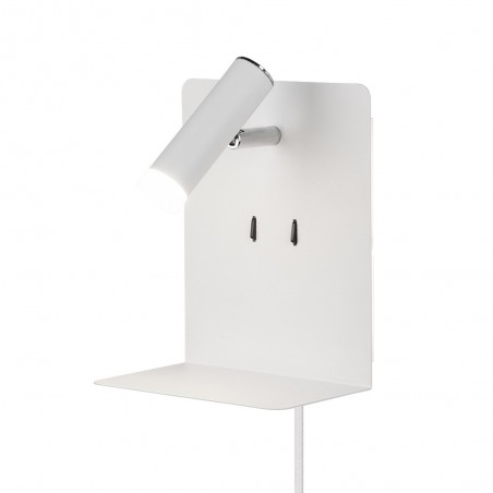 Applique á LED avec étagère et USB Element (3W)