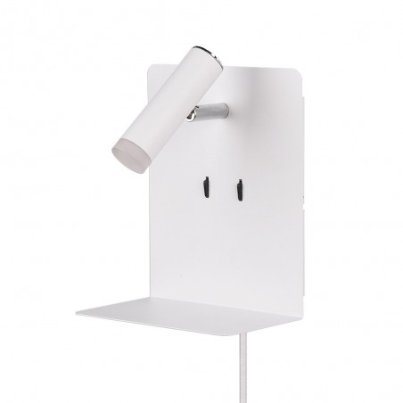 Applique á LED avec étagère et USB Element (3W)