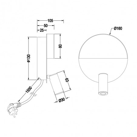 Applique LED avec lecteur Mario (6W)
