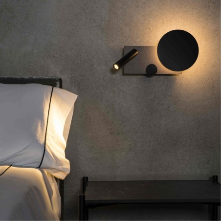 Applique LED avec lecteur Klee Droit (10+3W)