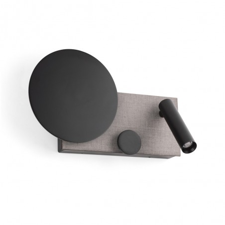 Applique LED avec lecteur Klee Gauche (10+3W)