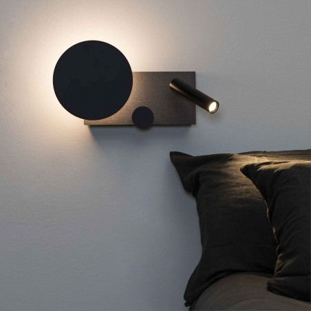 Applique LED avec lecteur Klee Gauche (10+3W)