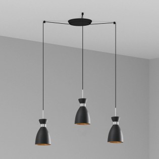 Lampe de plafond RETRO (3 lumieres)