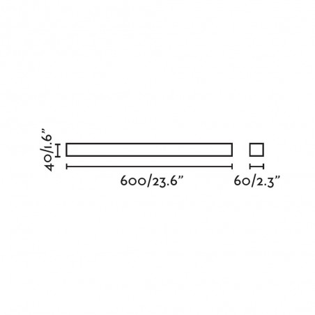 Applique á LED pour bains Nilo (12W)