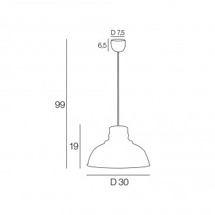 Lampe a suspension Canteen