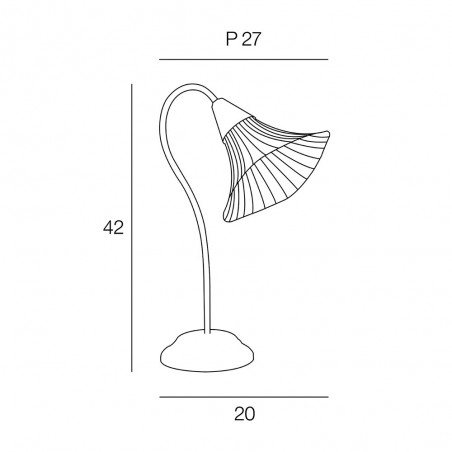 Lampe a poser Lizzie