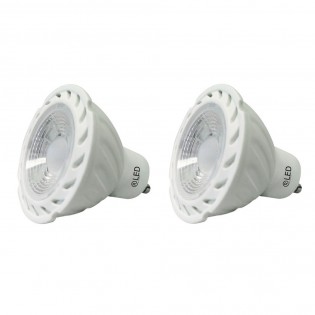 Pack 2 Bombillas LED GU10 (7W)