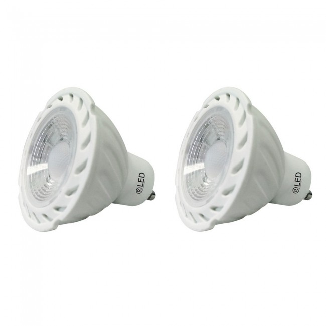 Pack 2 Bombillas LED GU10 (7W)