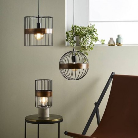 Lampe de plafond Raw Globe