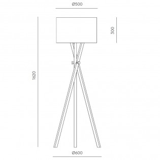 Lampadaire Cot