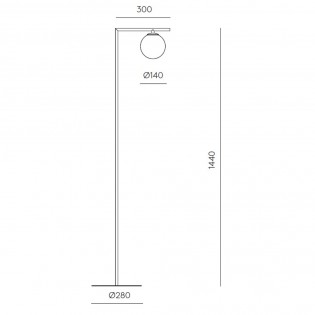 Lampadaire moderne ENDO