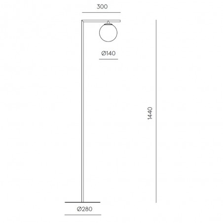 Lampadaire moderne ENDO