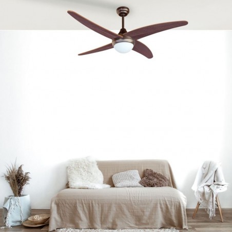 Ventilateur de plafond avec lumiere Scrim