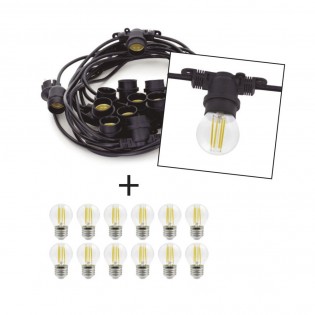 Guirnalde Exterieur á LED Portofino (12x4W)