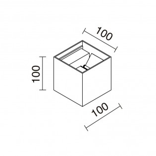 Applique Exterieur á LED Beam (2x3W)