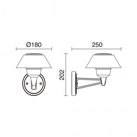 Applique Exterieur á LED Bucket (10.50W)