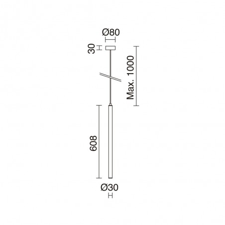 Lampe de plafond LED Tania (4W)