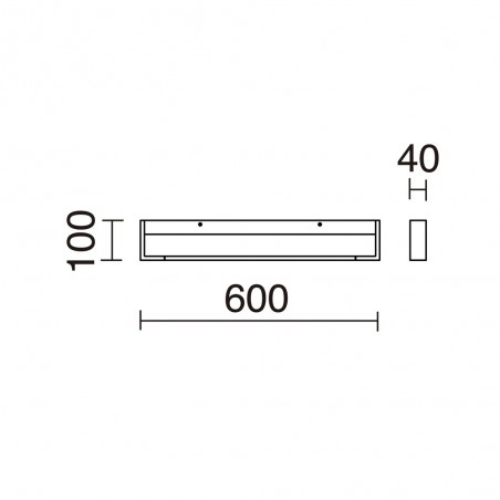 Applique á LED pour bains Tilt (18W)