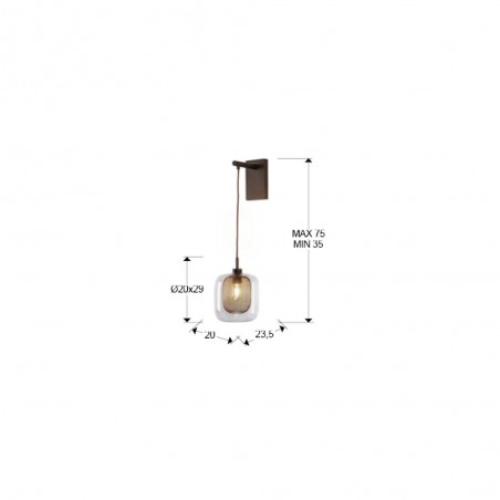 Applique Murale á LED Fox (8W)