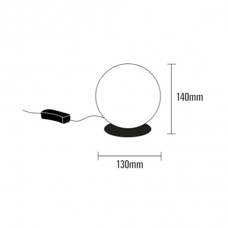Lampe a poser á LED Icon T (8W)