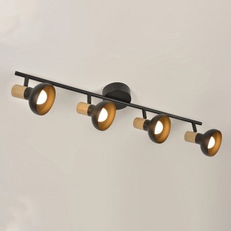 Regletté de plafond Alvar (4 lumieres)