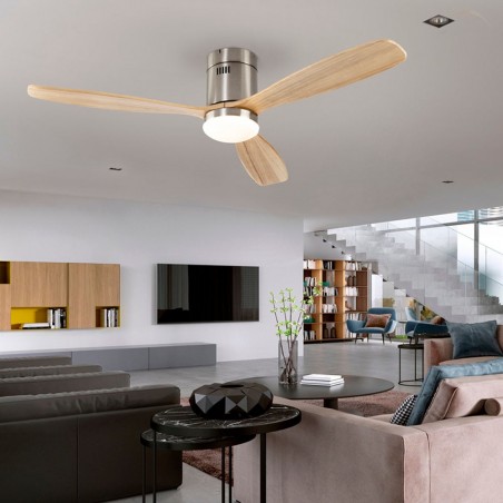 Ventilateur de plafond á LED Siroco (15W)