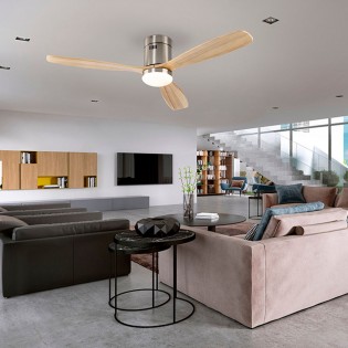 Ventilateur de plafond á LED Siroco (15W)