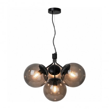 Lampe de plafond Ivona Fumé (4 lumieres)