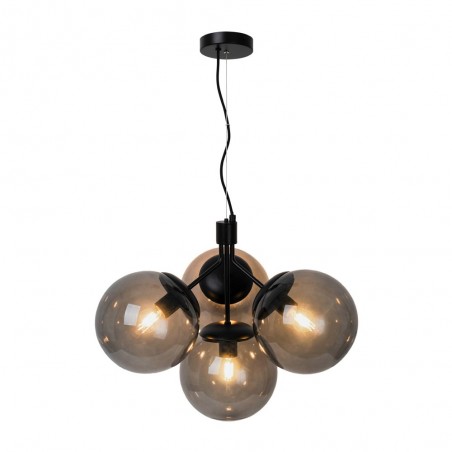 Lampe de plafond Ivona Fumé (4 lumieres)