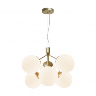 Lampe a suspension Ivona Opal (6 lumieres)