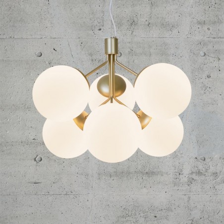 Lampe a suspension Ivona Opal (6 lumieres)