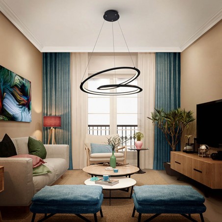 Lampe de plafond á LED Looping (36W)