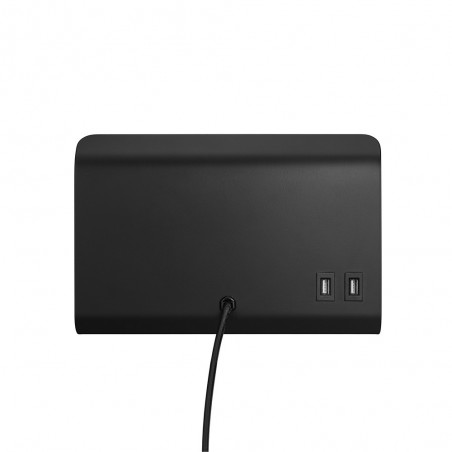 Applique porte-revues avec et USB étagère Roomi