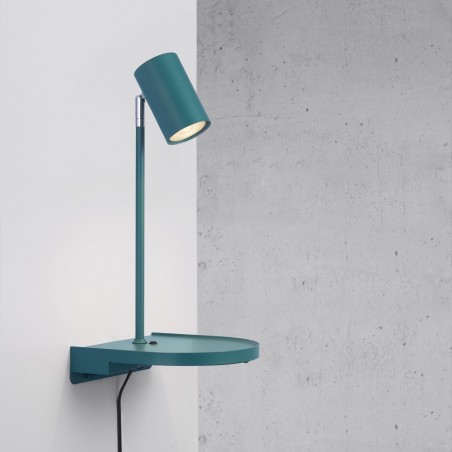 Applique avec étagère et USB Cody