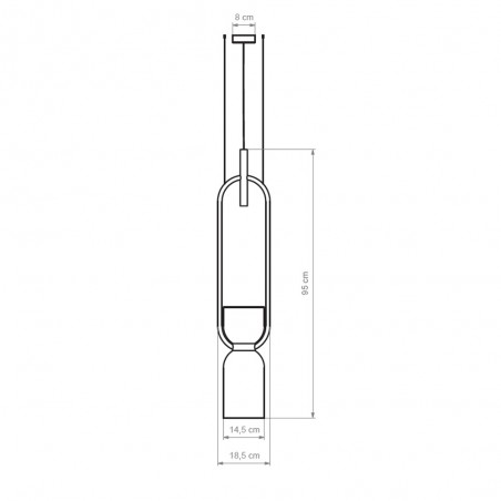 Lampe de plafond á LED Oxygen (3W)