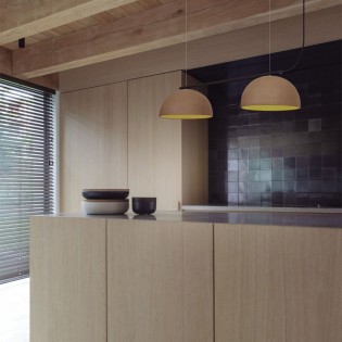 Regletté de plafond LED Absis Terracota (2x8W)