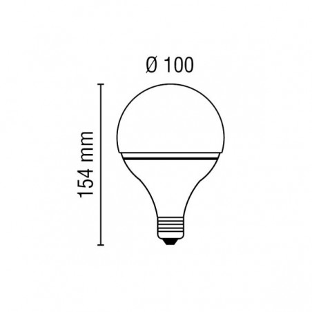 Ampoule LED Ballon 16W