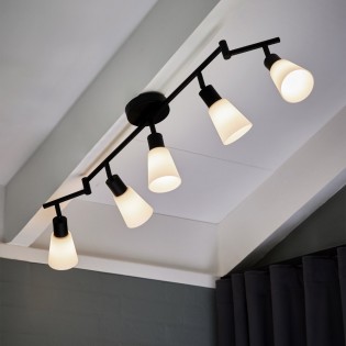 Regletté de plafond Cole (5 lumieres)
